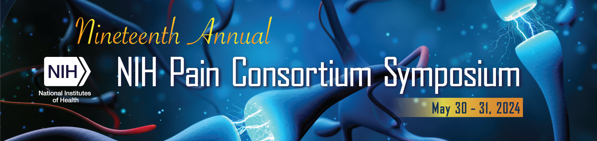 NIH 19th Annual Pain Consortium Symposium on Advances in Pain Research, 5-30-24 through 5-31-24